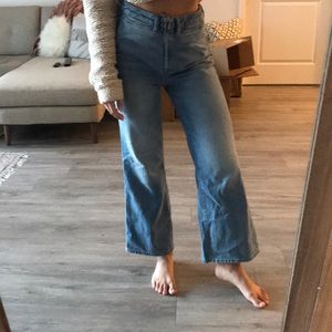 High waisted Flare Jeans